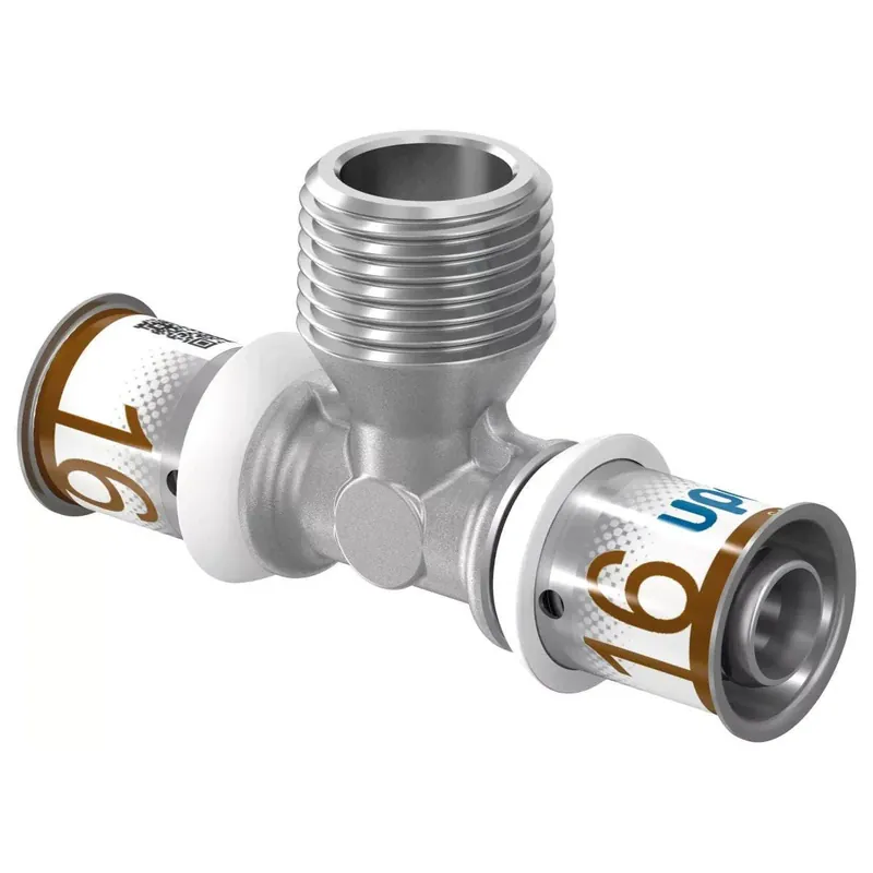 Akciós ár Uponor S-Press Plus réz T-idom menetes 16-1/2"km-16