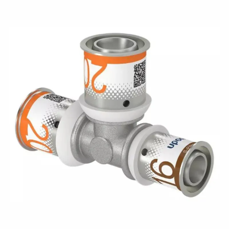 Olcsó Uponor S-Press Plus réz T-idom szűkített 20-20-16