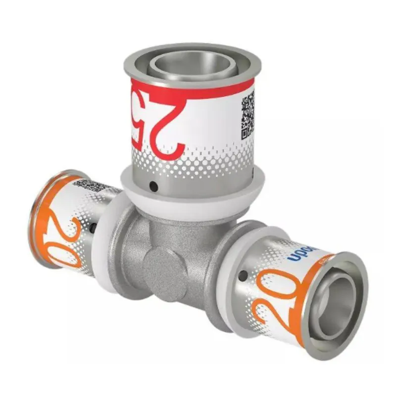 Uponor S-Press Plus réz T-idom szűkített 20-25-20 Legkelendőbb