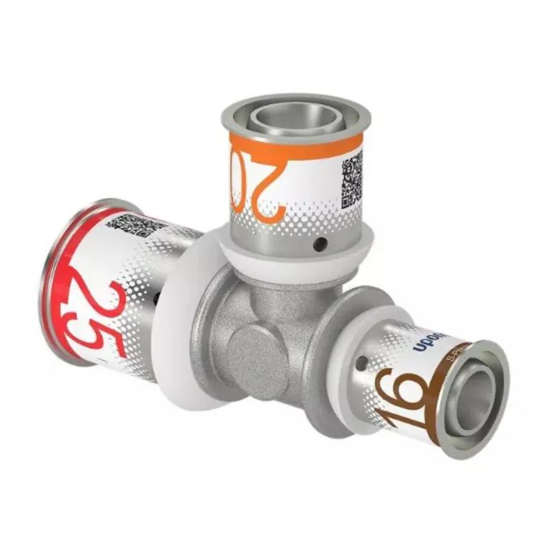 Kiárusítás Uponor S-Press Plus réz T-idom szűkített 25-20-16