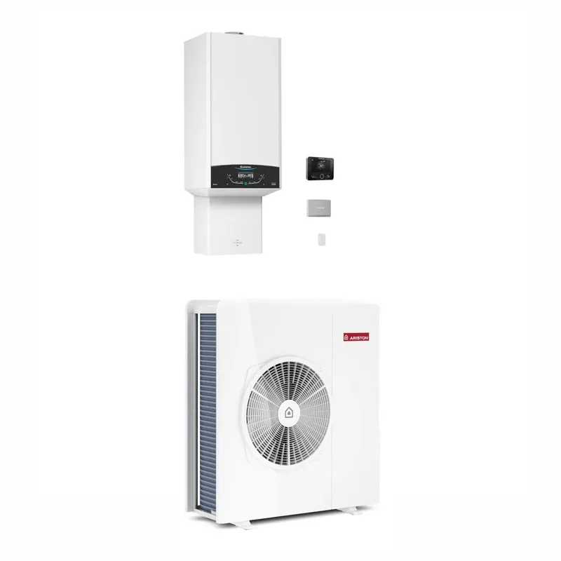 Ariston Genus One+ Hybrid Plus 24/80 Net R32 kondenzációs kazán, fűtő 24kW + 8kW hőszivattyú (3302601) Végkiárusítás