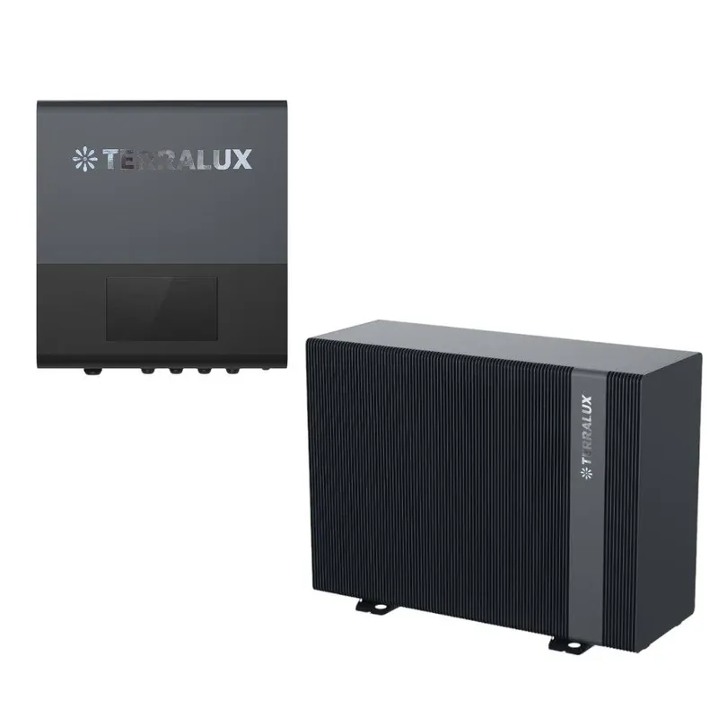 Szuper ajánlat TERRALUX Hi-Master V 13 monoblokkos hőszivattyú szett,R290, 3fázis, 13,45kW+CM10 vezérlő modul (NE-F1303F+VEZ)