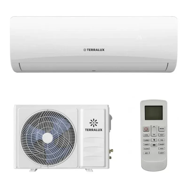 Végkiárusítás Terralux Nivo 25 WIFI mono split klíma szett, tálcafűtés, A++/A+ (AC09A2A1WHF)