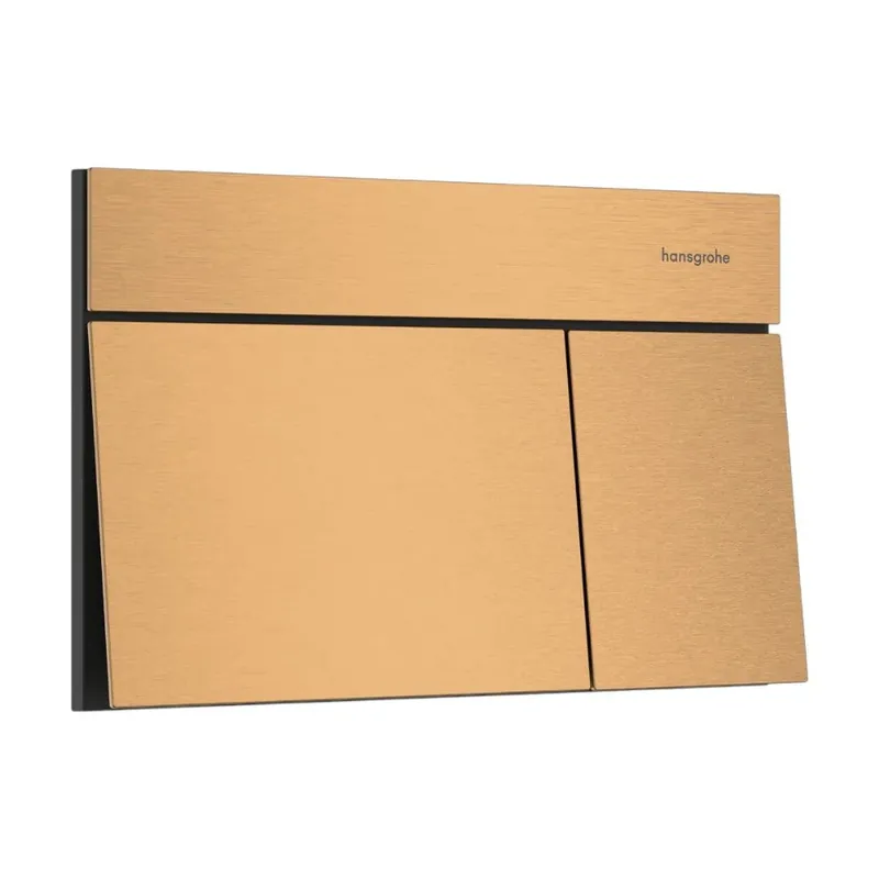 Hansgrohe iFrame Element E nyomólap, dual mennyiség, szálcsiszolt bronz 66003140 Expressz szállítás