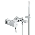GROHE Concetto egykaros kádcsaptelep 1/2" zuhanyszettel Akció