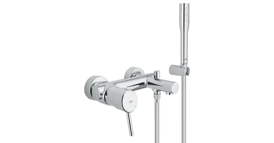 GROHE Concetto egykaros kádcsaptelep 1/2" zuhanyszettel Akció