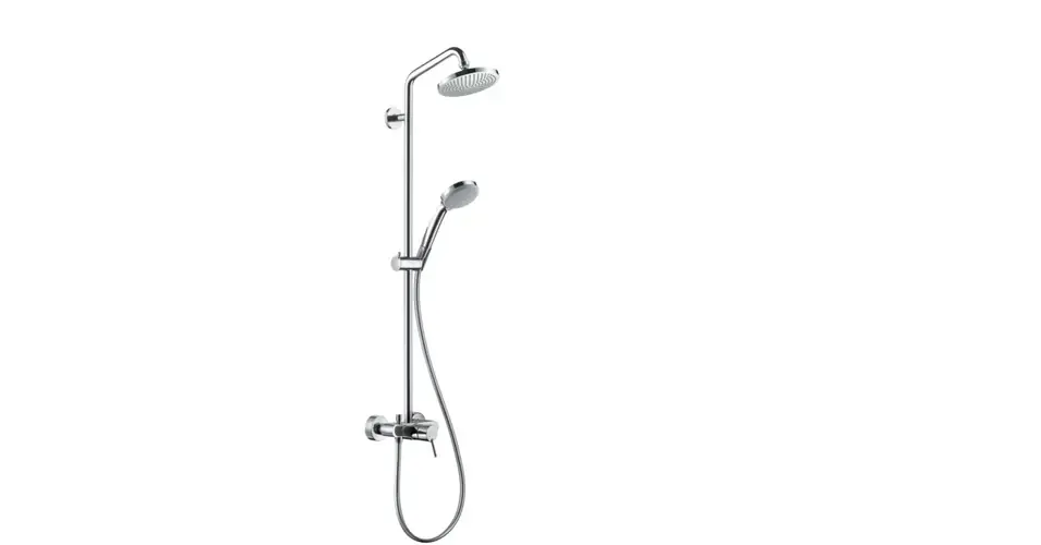Alacsony ár HANSGROHE Croma Showerpipe 1jet egykaros csapteleppel