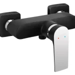 Exkluzív ajánlat FERRO Algeo Square Black/Chrome zuhanycsaptelep