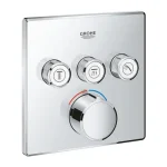 Legnépszerűbb GROHE SmartControl falsík mögötti keverő 3 fogyasztóra