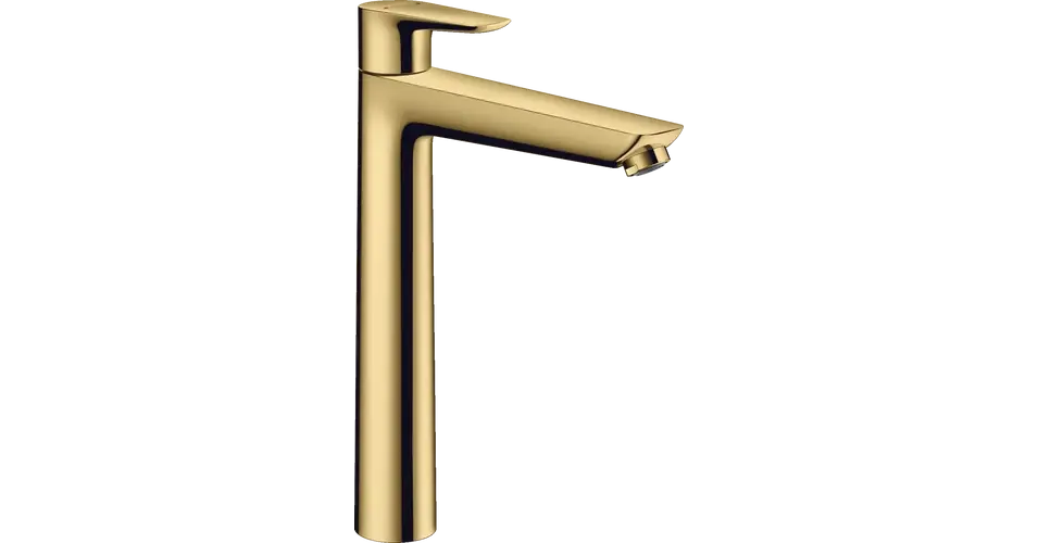 HANSGROHE Talis E egykaros mosdócsaptelep 240 automata lefolyógarnitúrával, polírozott arany hatású Kedvezmény
