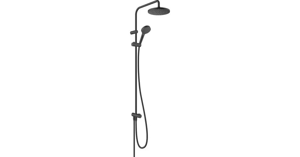 Gyors szállítás HANSGROHE Vernis Blend Showerpipe 200, 1 jet, Reno, matt fekete
