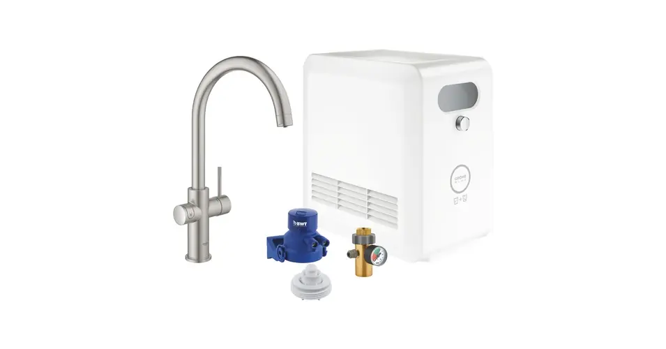 GROHE Blue Professional C-kifolyós készlet, SuperSteel Akció