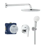 Prémium GROHE Bauedge rejtett zuhanyrendszer Tempesta 250 fejzuhannyal