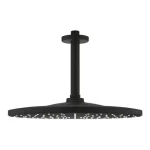 GROHE Rainshower Mono 310 fejzuhany készlet mennyezetre 142 mm, 1 funkciós, phantom black Ne maradj le