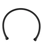 Szezonális akció INVENA zuhanycső, 80 cm, fekete
