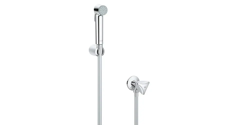 Expressz kézbesítés GROHE Tempesta-F Trigger Spray 30 fali tartó szett elzáró szeleppel