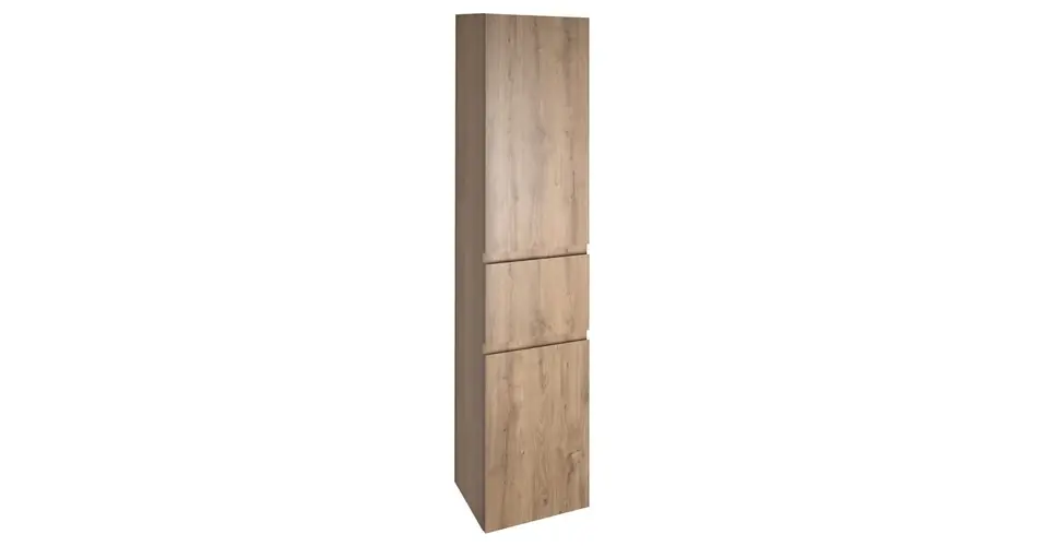 AQUALINE Altair állószekrény, 40×184×31 cm, emporio tölgy Ne maradj le