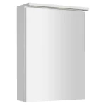 AQUALINE Kawa Strip tükrösszekrény, LED világítással, 50×70×22 cm, fehér Biztonságos fizetés