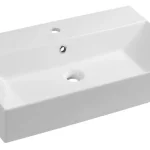 Ajánlat AQUALINE Sistema kerámia mosdó, pultra vagy falra szerelhető, 70×42 cm