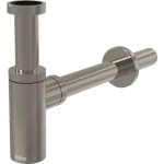 Legkelendőbb ALCA design mosdószifon DN32, NICKEL-fényes