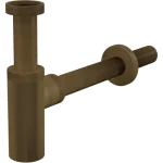Újdonság ALCA design mosdószifon DN32, bronz-antic