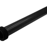 Alacsony ár STYRON WC bekötő egyenes, Ø45 mm-es, gumi szimeringgel, 400 mm hosszú