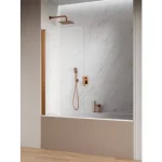 Ajánlat RADAWAY Nes Brushed Copper PNJ I szálcsiszolt réz kádparaván