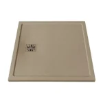 Akció MARMY Dolomite Pro zuhanytálca - 100×100 matt cappucino (gucci latte)