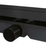 Szezonális akció FERRO Wall Slim fali zuhanyfolyóka 30 cm, matt fekete