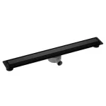 WELLIS W-Drain Onyx Flat zuhanyfolyóka, matt fekete Ajánlat