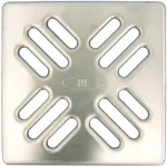 HL lefolyórács (nemesacél) 115×115 mm Ne maradj le