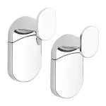 Árcsökkenés METAFORM Zero fogas, 2 db, króm