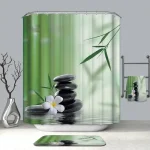 Azonnali szállítás Zuhanyfüggöny, textil 180x200 mm, Feng-Shui