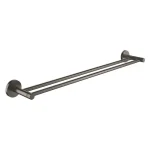 Akciós ár GROHE Essentials fali dupla törölközőtartó, brushed hard graphite