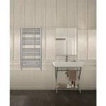 TECHNIK THERM Angora egyenes törölközőszárító radiátor, króm, 600×1100 Olcsóbb