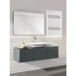 TECHNIK THERM Angora íves törölközőszárító radiátor, fehér, 500×700 Szezonális akció