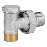 FERRO forrasztható visszatérő sarok radiátorszelep rézcsőre 1/2"×15 mm Azonnali szállítás