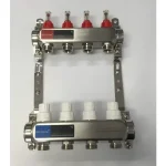 BRH RM-áramlásmérős osztó, bilincsre szerelve 1" BB - 3/4" euroconus, 2 körös Vásárlói kedvenc