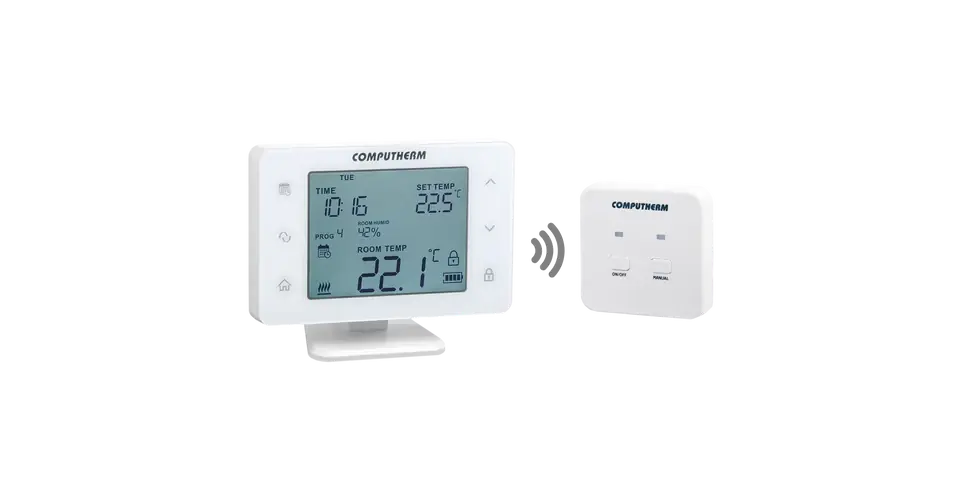COMPUTHERM Q20RF vezeték nélküli, digitális szobatermosztát Kiárusítás