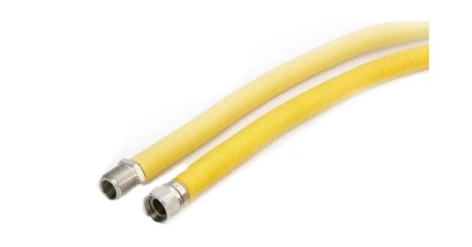 Gázbek. bordás cső 3/4BB 50-100cm nyújt. Utolsó esély