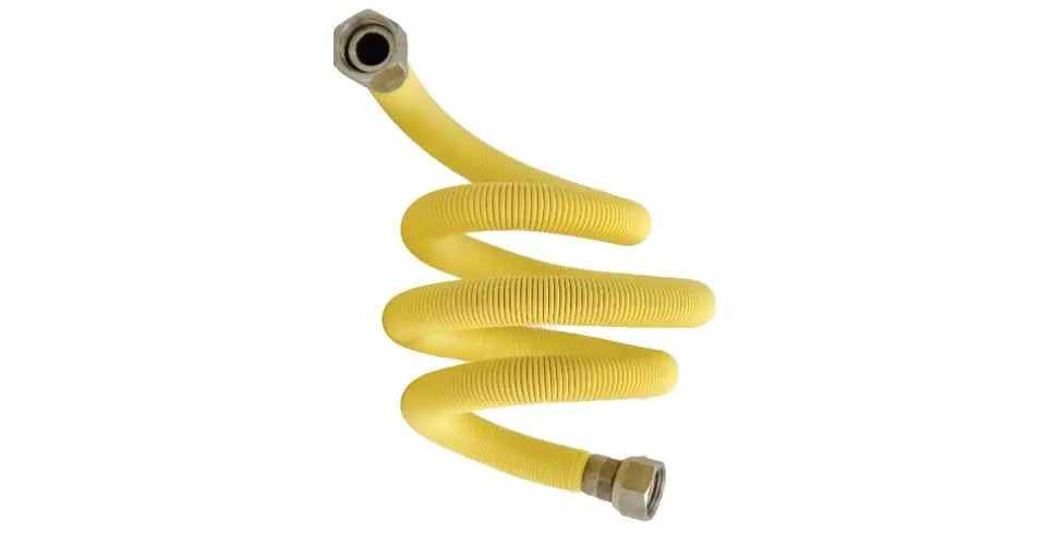 Gyors szállítás Gázbekötő bordás cső, 3/4" BB, 75-150 cm, nyújtható