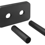 BRUCKNER Wicher takarórozetta, 50 mm, matt fekete Outlet