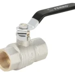 Szuper ajánlat FERRO Herkules V17 típusú gömbcsap lapos acél karral 6/4" BB PN40