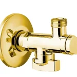 SAPHO Reitano Antea sarokszelep 1/2"×3/8" anyával, arany Gyors kiszállítás