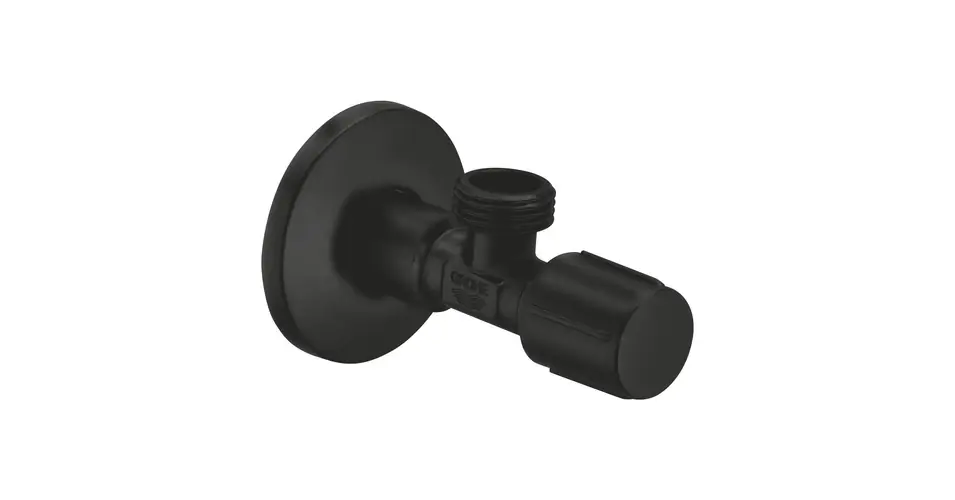 GROHE sarokszelep, 1/2", matt fekete Gyors szállítás
