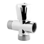 Szuper akció FERRO háromutas mosógépcsap fali szereléshez (1/2"×3/4"×1/2")