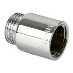Csaphosszabbító, 1/2", 3 cm, krómozott Csak ma