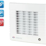 Árcsökkenés VENTS 150 MATH L ventilátor, automata zsalus, időzítős, páraérzékelős, golyóscsapágyas