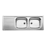 Blanco Top EZS 12x4-2 rozsdamentes mosogató Olcsó
