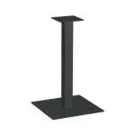 Asztalláb bisztró Szögletes 450x450mm Fekete Strong Outlet